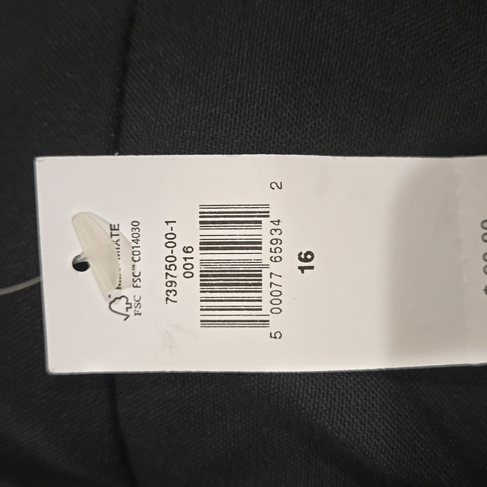 Pants Size 16 Black - Picture 4 of 4